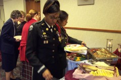 Military Ball Queen Candidates Luncheon, Feb 13, 2003