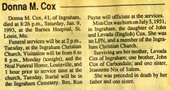 Obituary-Cox-Donna-M