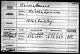 Military Pension Index Card, Bricker, Conrad (1827-?), American Civil War