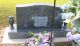 Headstone, Ausbrook, Arthur E. (Red) and Shirley J.