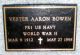 Headstone, Bowen, Vester Aaron