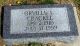 Headstone, Crackel, Orville L.