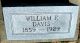 DAVIS, William F.