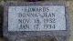 EDWARDS, Donna Jean