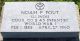 Headstone, Fout, Noah P.