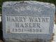 Hasler, Harry Wayne