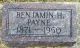  Payne, Benjamin Harrison