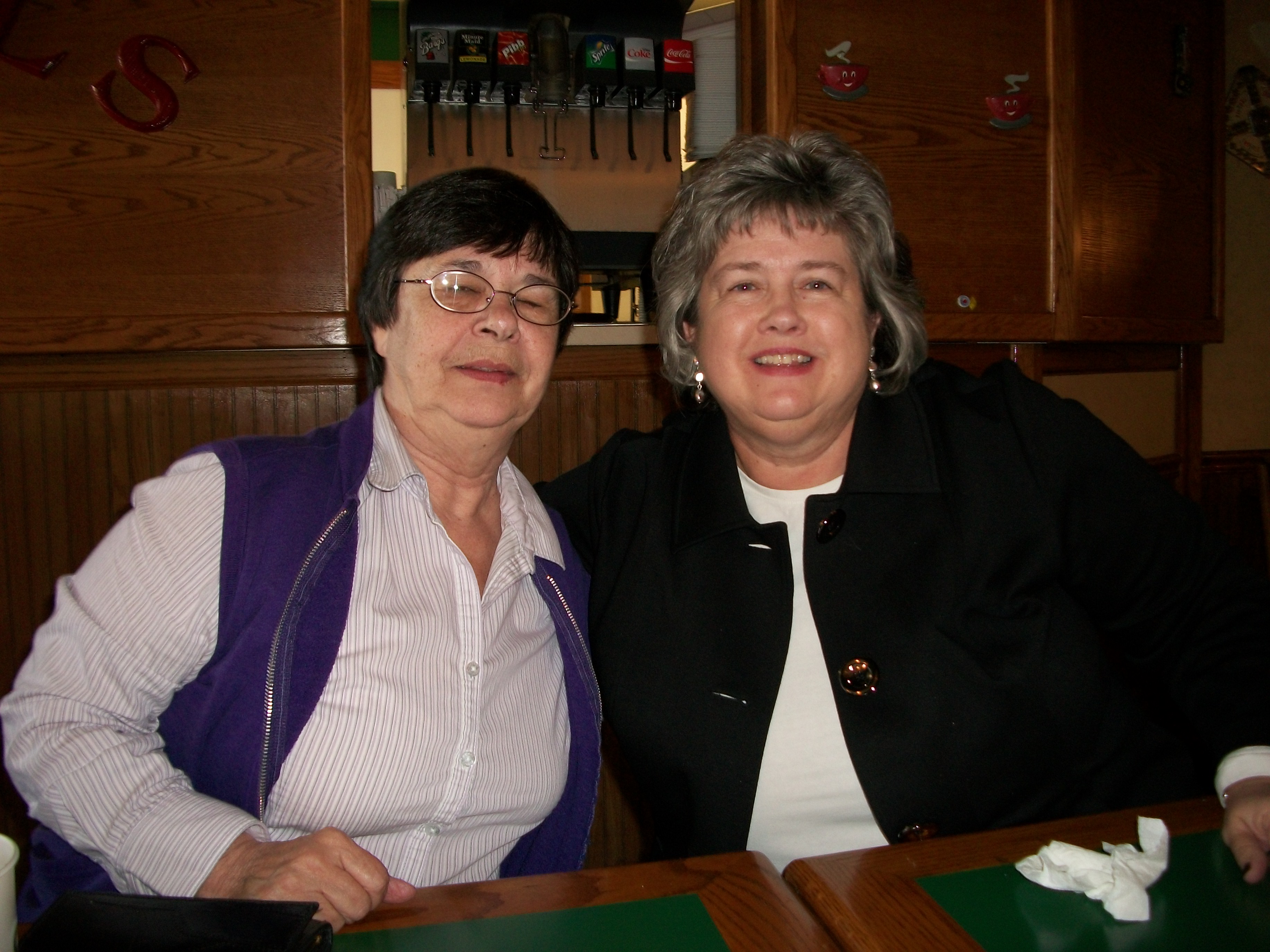 Leona McDowell Schofield and Joyce Nix