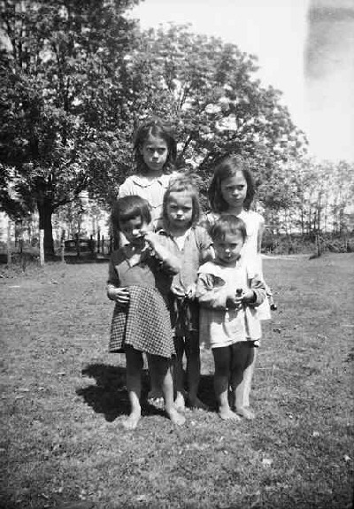 Barb, Nella, Betty, Hazel, Kay McDowell 