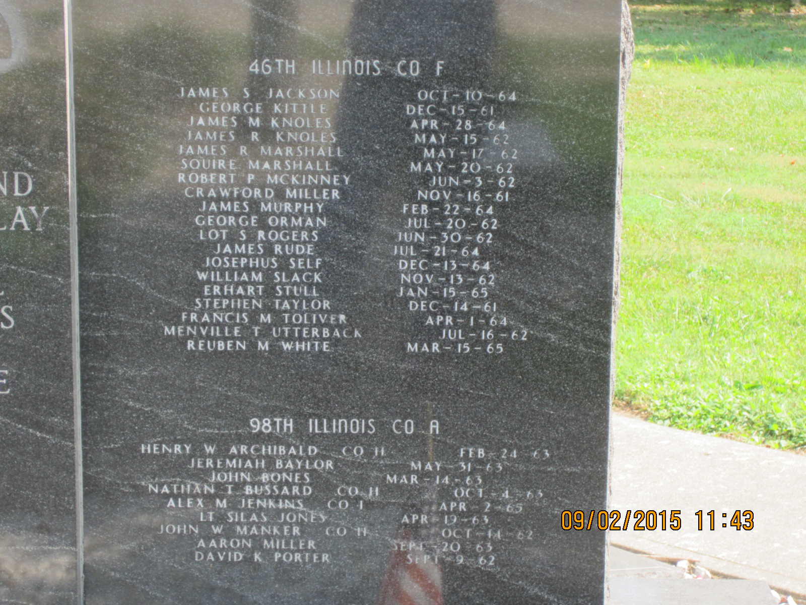 Clay City Veterans Memorial, Mills Park, Clay City, Illinois