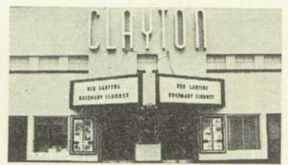 Clayton Theater, Clay City, Illinois