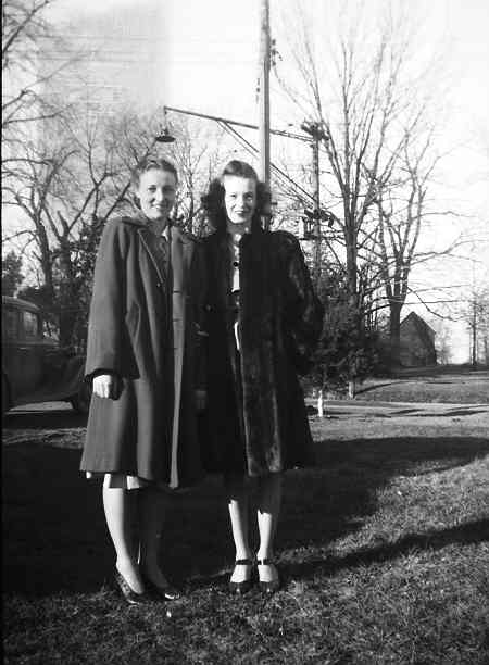 Helen Marie McDowell and Betty Pauline Conner