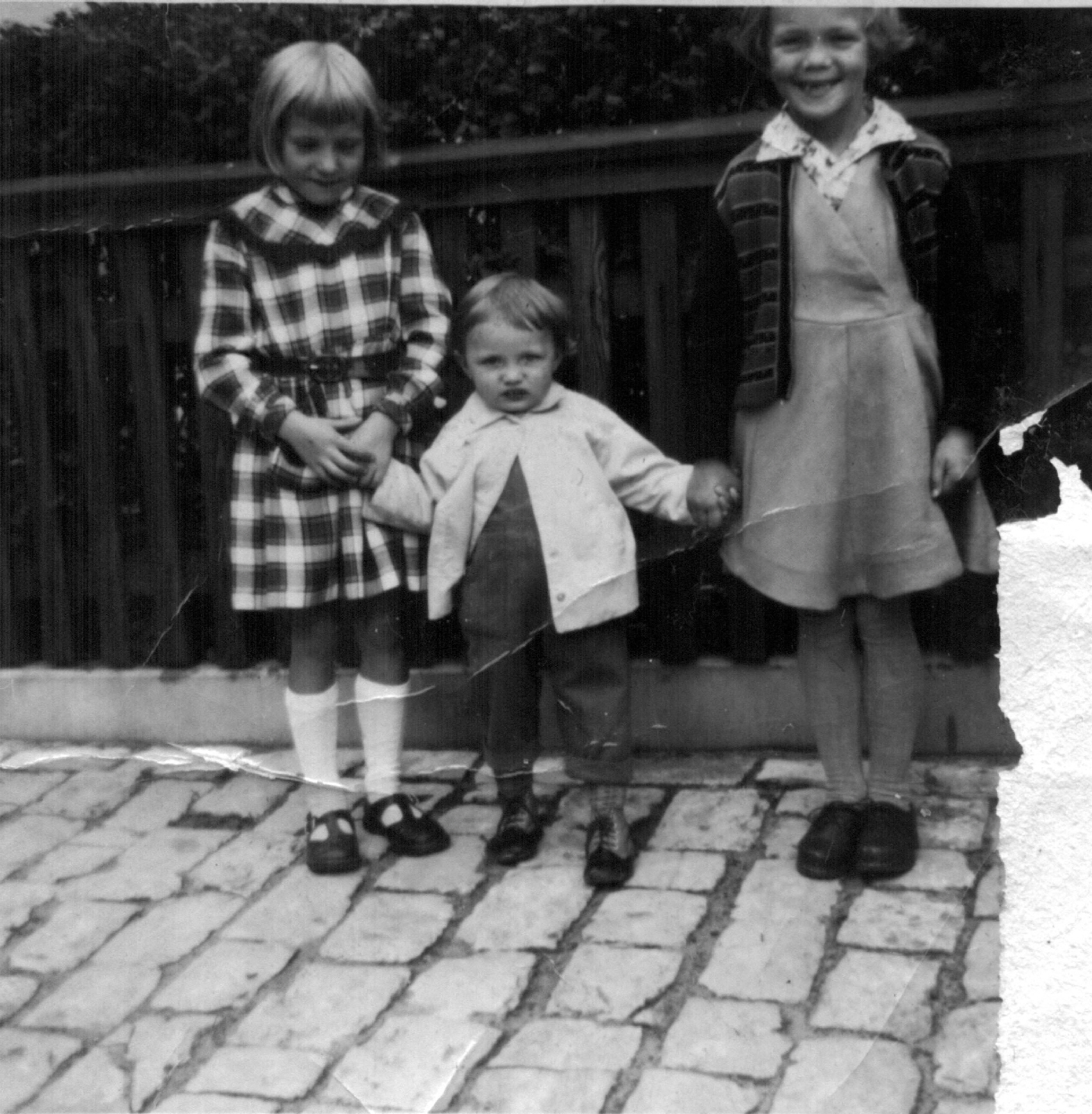 Karin Bauer, Krista and Hanelore Fischer, 1955