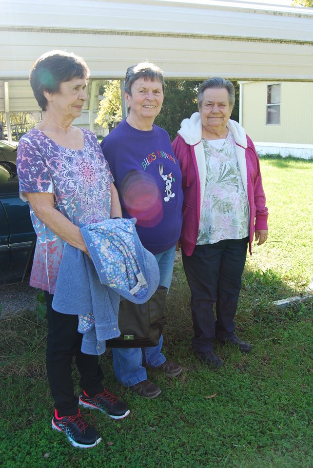 Leona Mae (McDowell) Schofield, Nella Lucille 'Nellie' (McDowell) Dilly, and Barbara Louise 'Barb' (McDowell) House