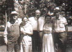 Clayson, Edna, Clinton, Oma, Clifford McDowell