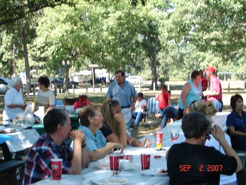 Gray Family Reunion, Charley Brown Park, Flora, Illinois, 2007
