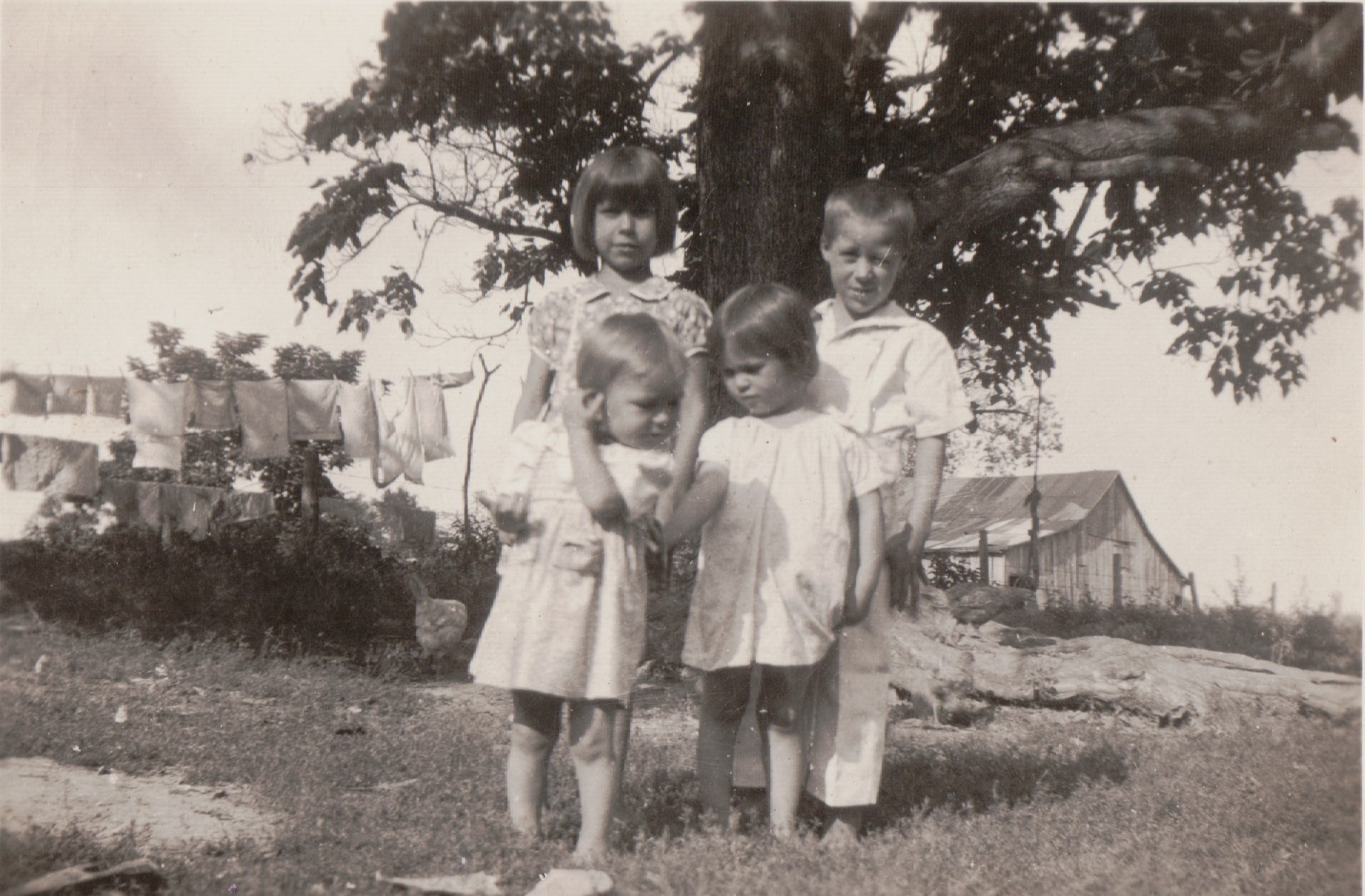 Barb, Glenn, Hazel, and Nella McDowell