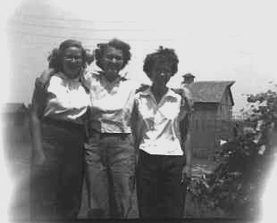 Shirley Pflaum, Rebecca Ruth 'Becky' McDowell, and Barbara Louise McDowell