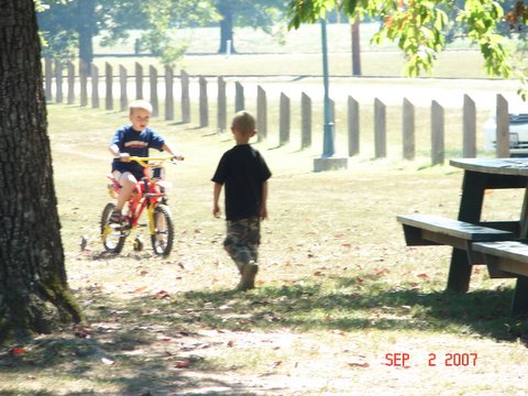 Gray Family Reunion, Charley Brown Park, Flora, Illinois, 2007