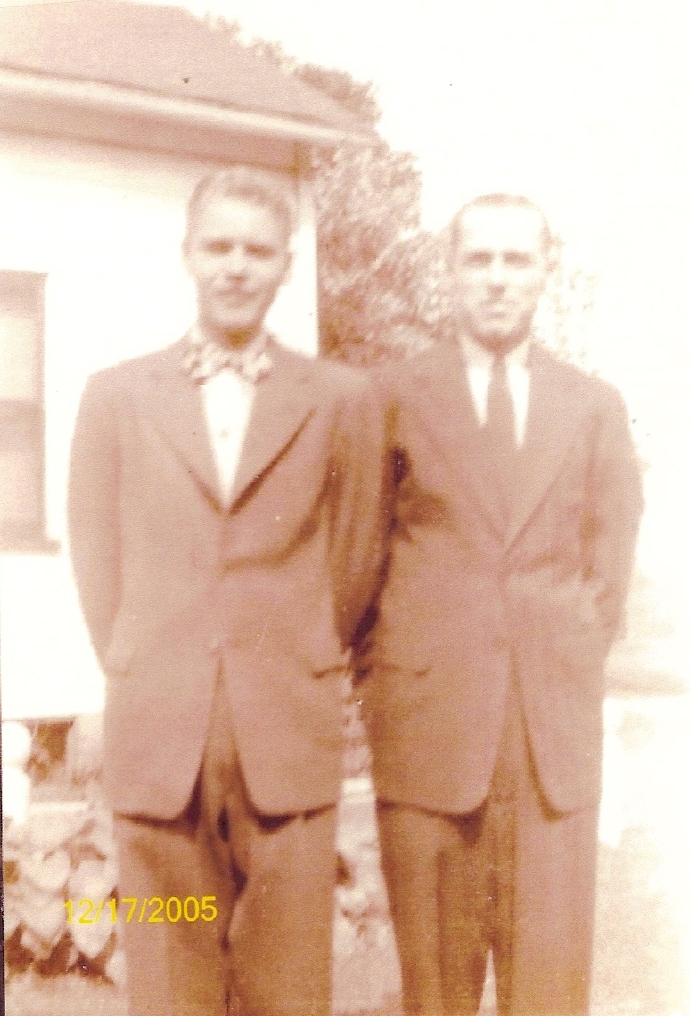 Victor F. and son, Victor Lee Stunkel