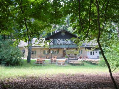 Waldhütte in Eckersdorf, Germany