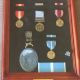 Military Service Awards, Rex Myers, Shadow Box Military Service Awards, Rex Myers, Shadow Box