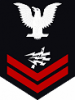 Radarman 2ndClass (RdM2c) (WWII) (Artificer Branch) (Left Sleeve) Radarman 2ndClass (RdM2c) (WWII) (Artificer Branch) (Left Sleeve)