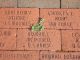 Memorial Brick, World War II Veterans Memorial, Flora, Illinois
